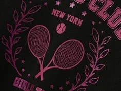 Name It black printet long sweatshirt